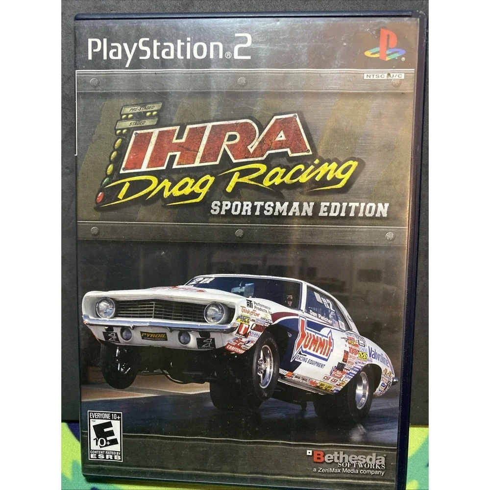 🏁🏁 IHRA Drag Racing: Sportsman Edition (Sony PlayStation 2, 2006) CIB 🏁🏁
